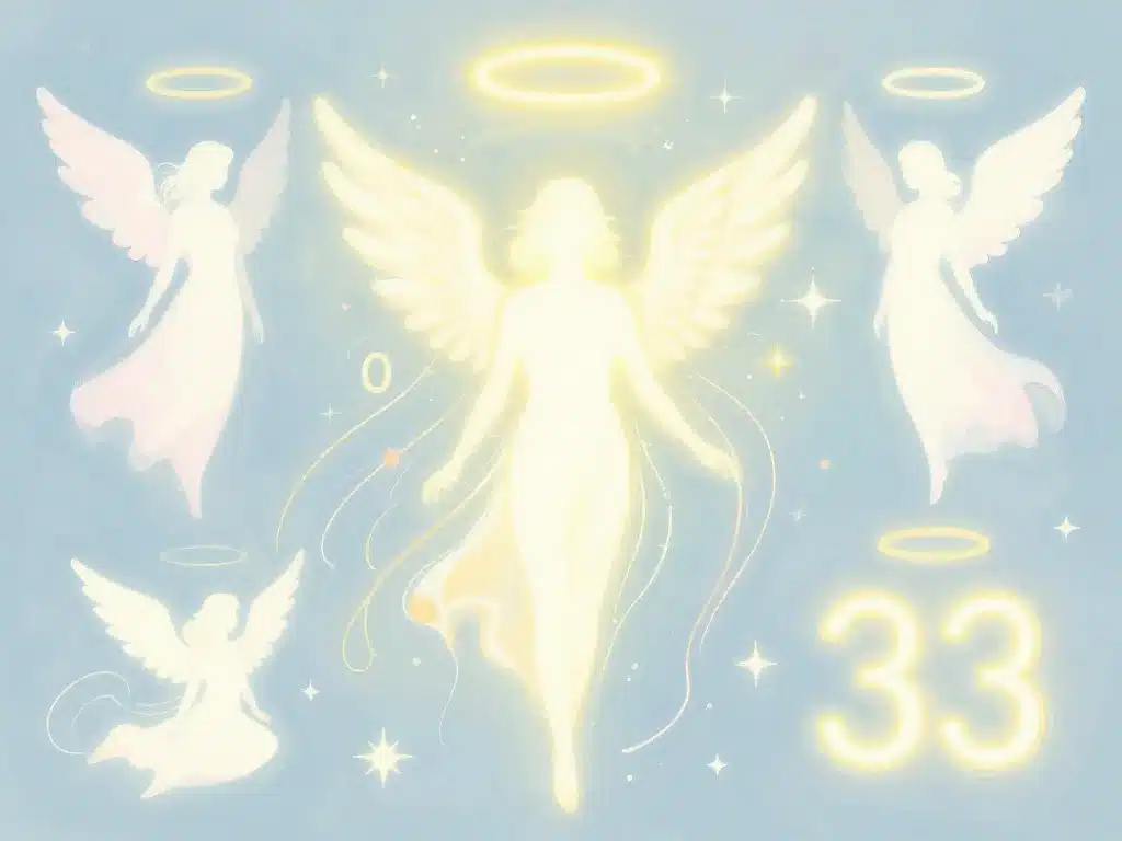 00h33 signification symboles anges chiffres lumière spirituelle