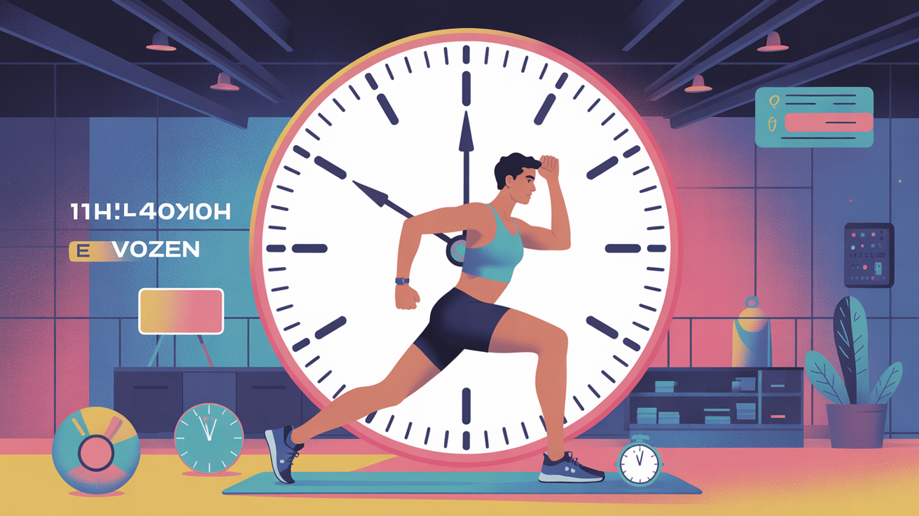 11h44 evozen routine sportive horloge