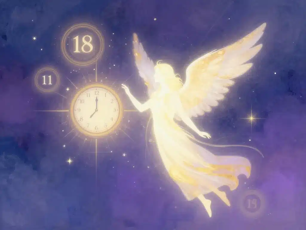 18h11 signification spiritualité ange gardien