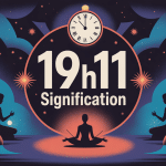 19h11 signification illustration heure miroir énergie mystique