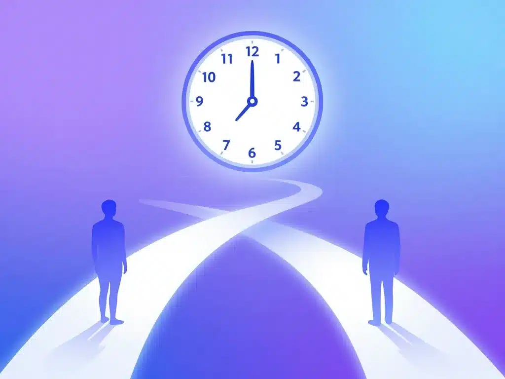 22h00 signification flamme jumelle, métaphore de l’évolution et du lien