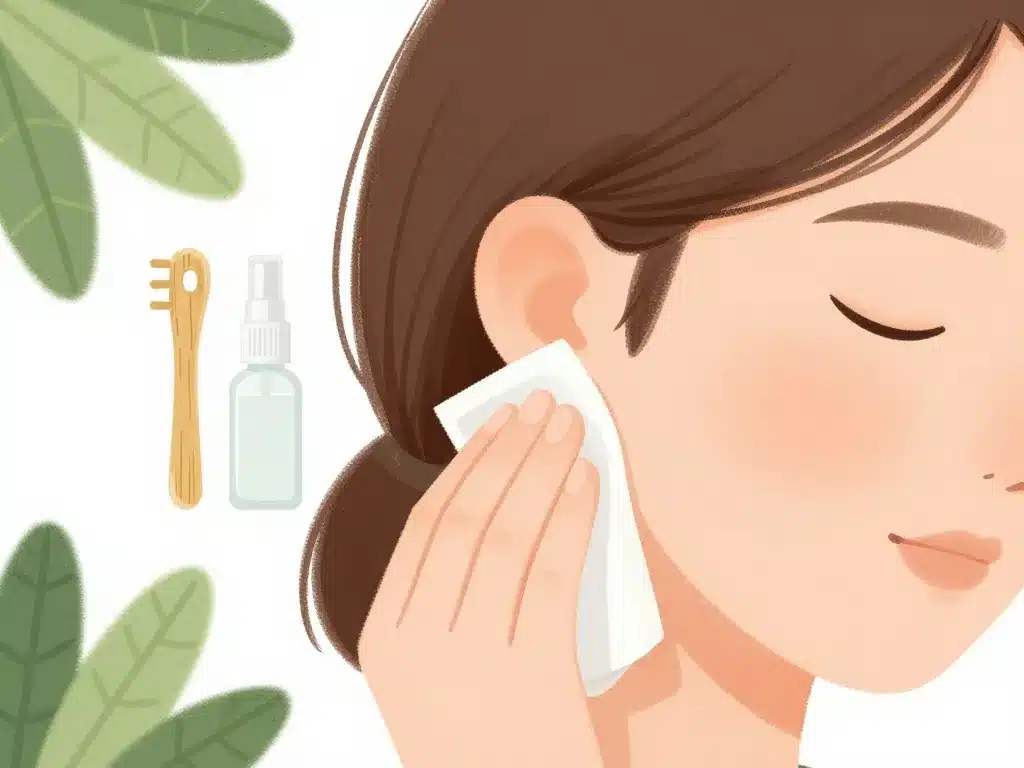 alternative coton tige, routine hygiène naturelle