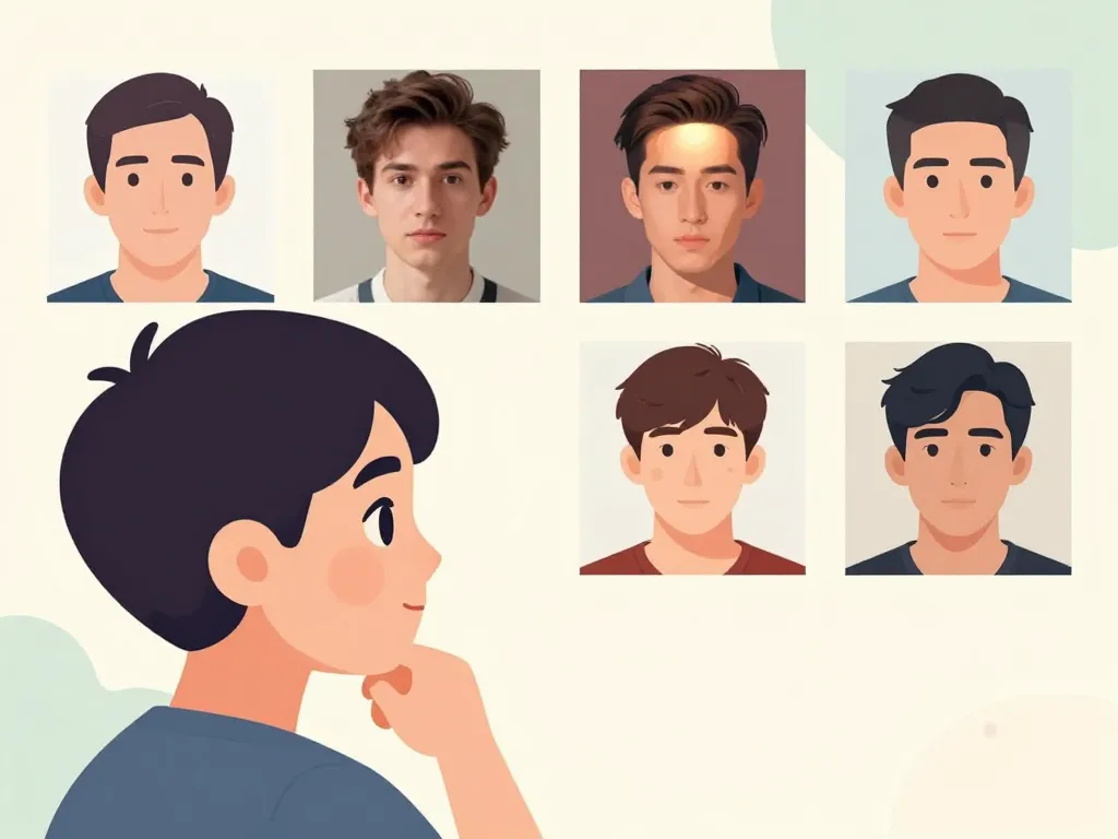 calvitie 20 ans photo comparaison ligne frontale