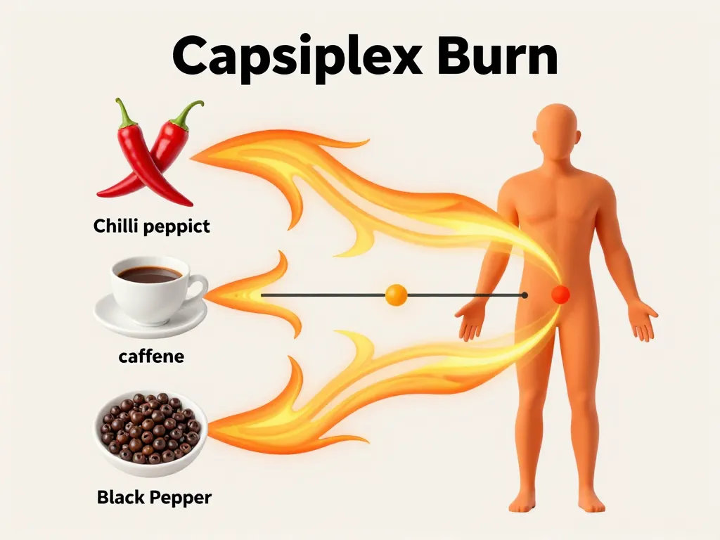 capsiplex burn avis ingrédients effets corps humain