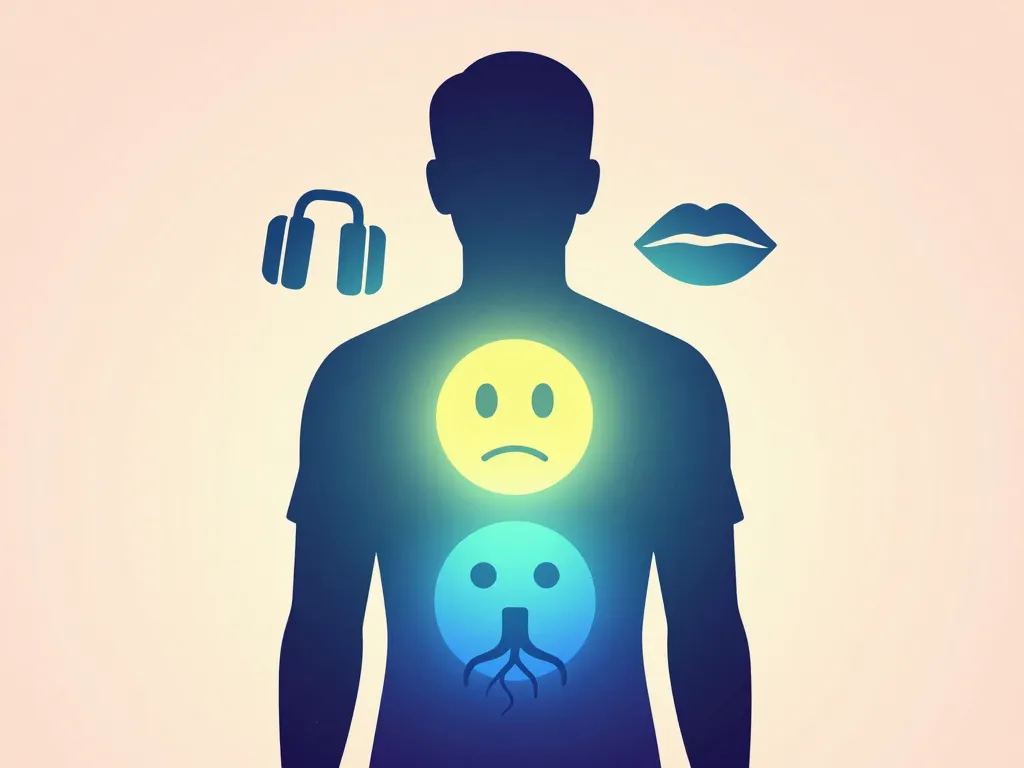 Visuel carte émotionnelle du dos avec zones colorées