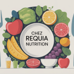 Illustration concept chez requia nutrition bienveillance nutrition