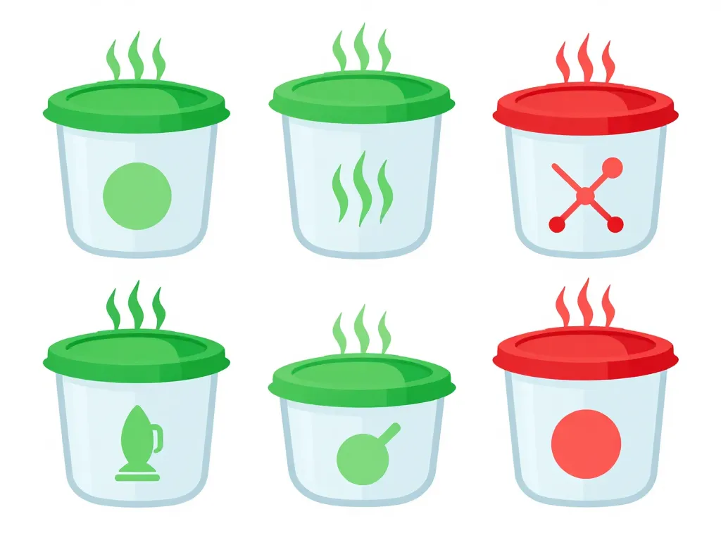 Diagramme des risques couvercle silicone danger