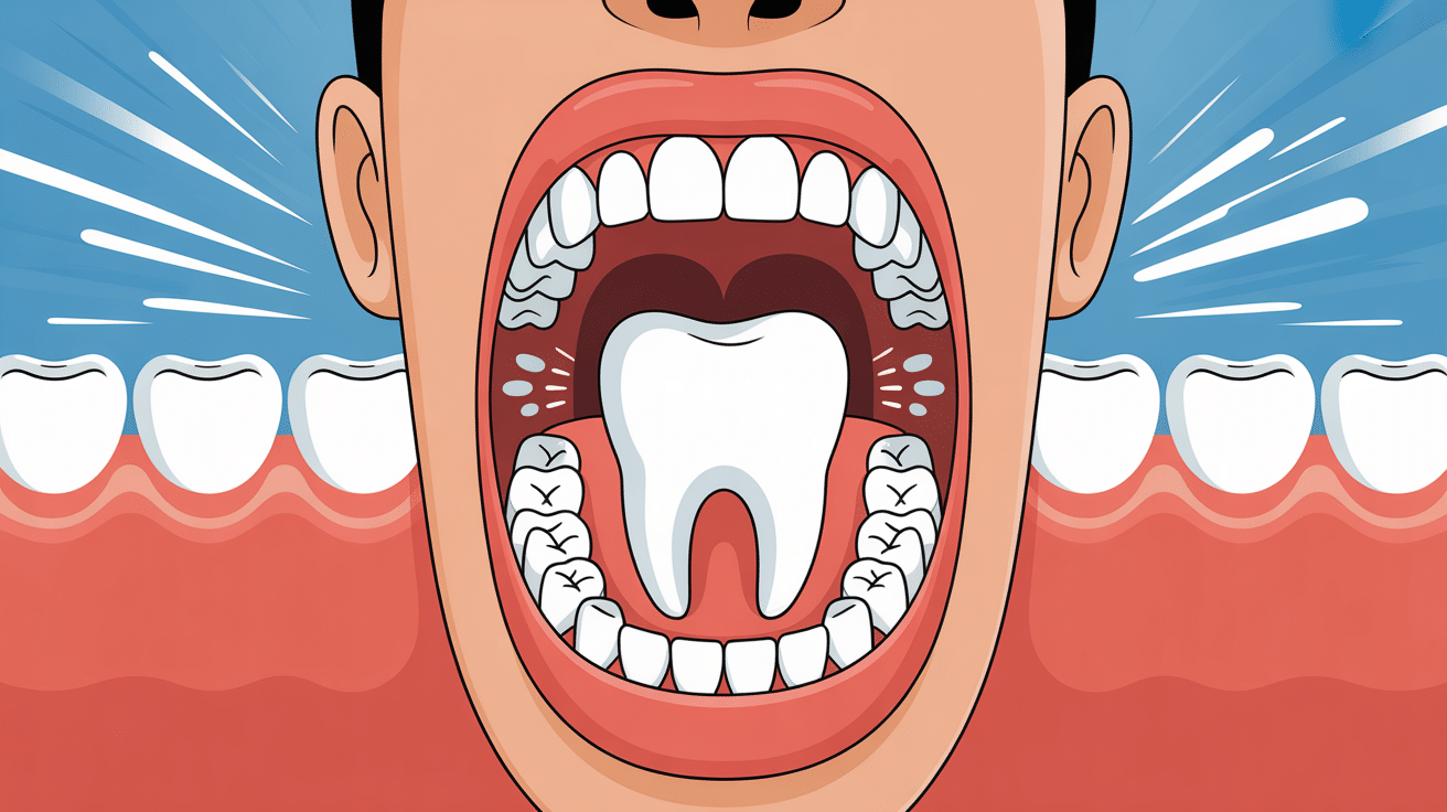 dent cassée urgence ambiance rassurante