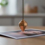 illustration faire le pendule sur une photo