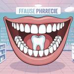 illustration fausse dent en pharmacie bouche pharmacie moderne