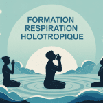 Illustration formation respiration holotropique ambiance professionnelle