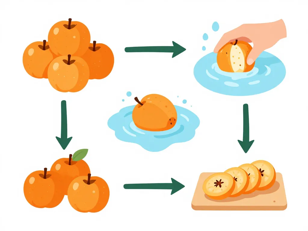 fruit kaki danger étapes consommation sûre