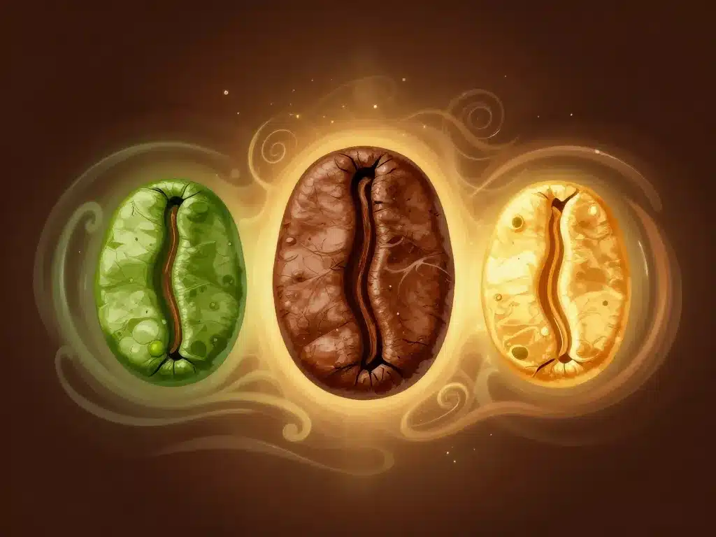 grain de café : signification spirituelle symboles métamorphose