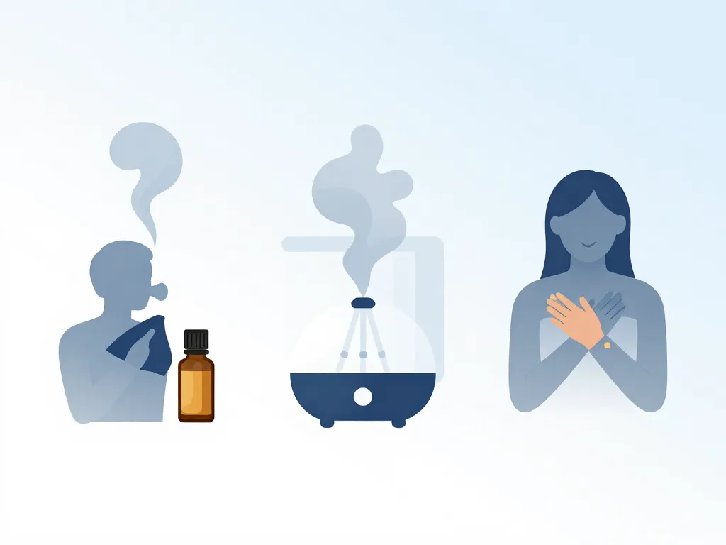 huile essentielle contre rumination mentale, modes d’utilisation inhalation diffusion application cutanée