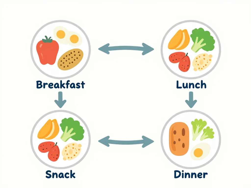 Menu type équilibré méthode api régime menu