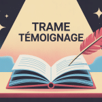 la trame témoignage carnet structuré récit authentique
