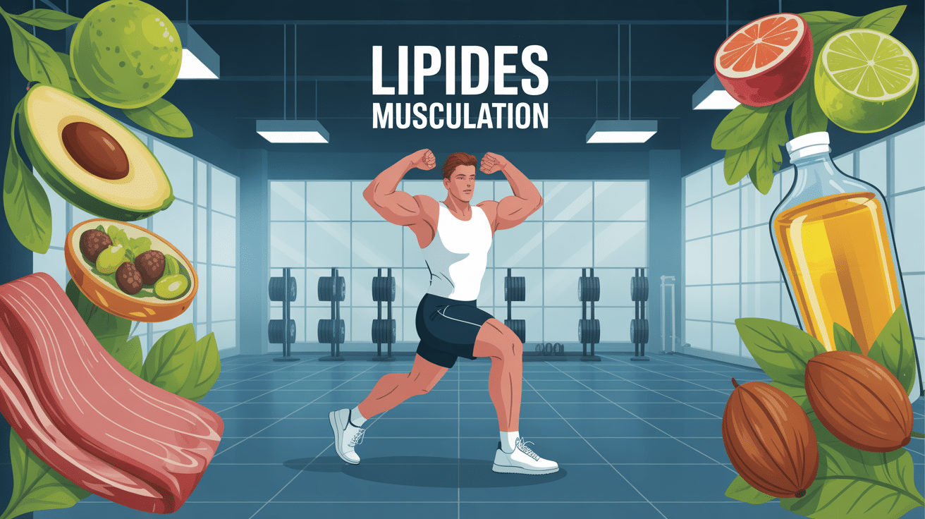 sources lipides musculation sportif