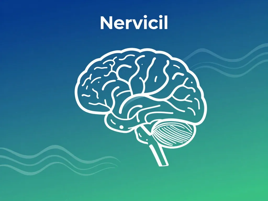 Nervicil effets secondaires diagramme effet système nerveux