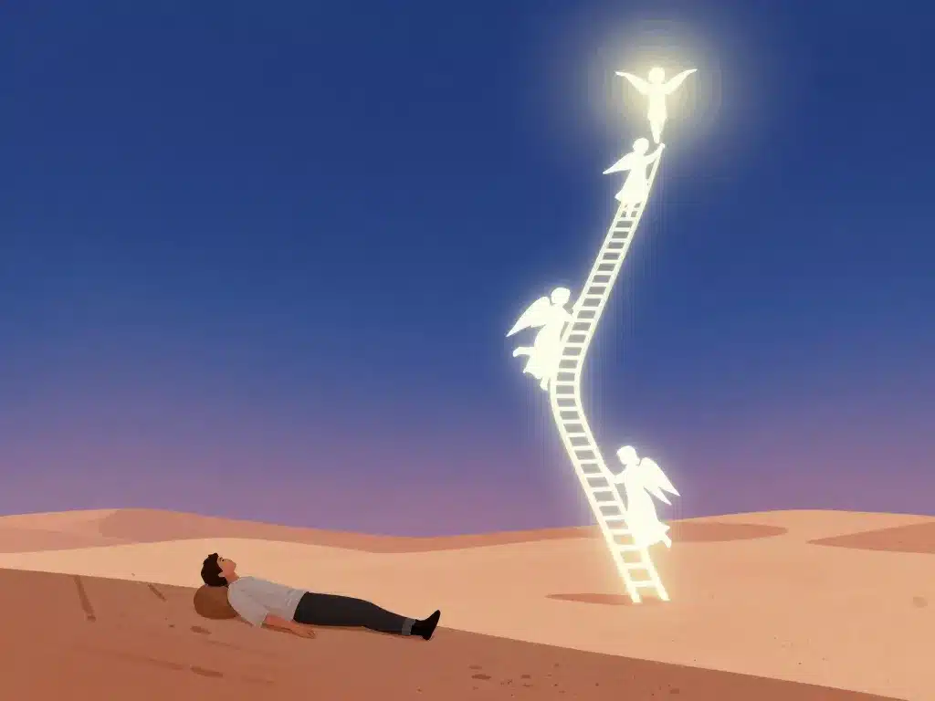 image symbolique origine sens l'échelle de jacob blog