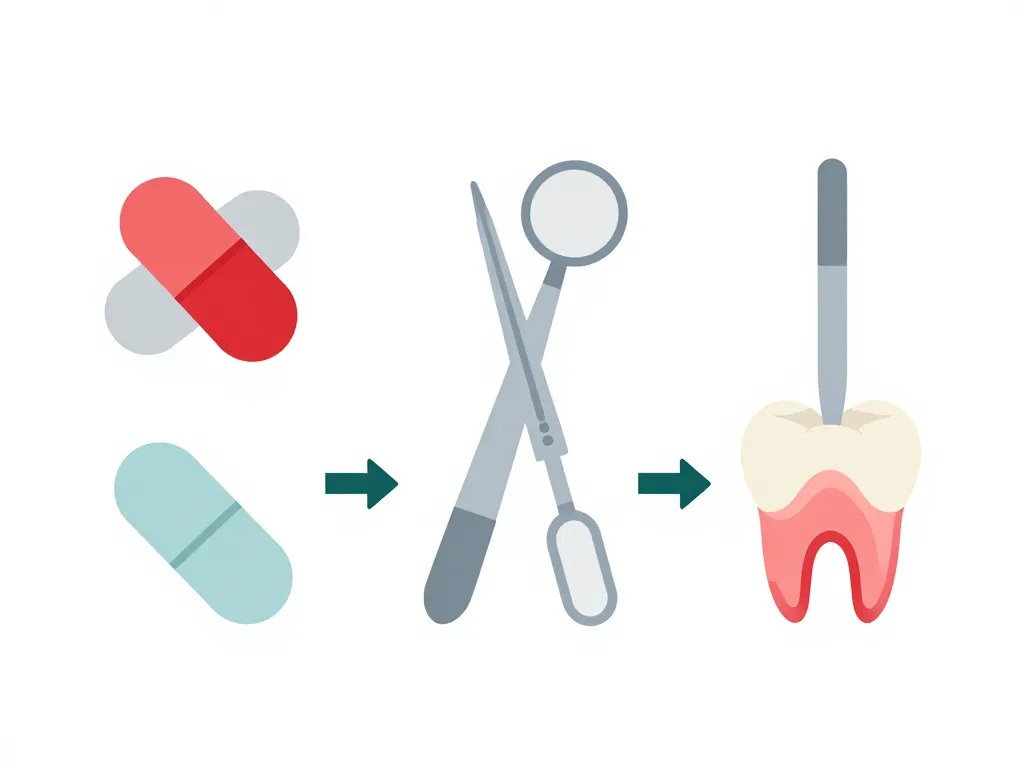 peut-on arracher une dent infectée diagramme procédure médicale