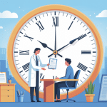 peut-on demander un arrêt de travail pour le lendemain illustration médecin horloge