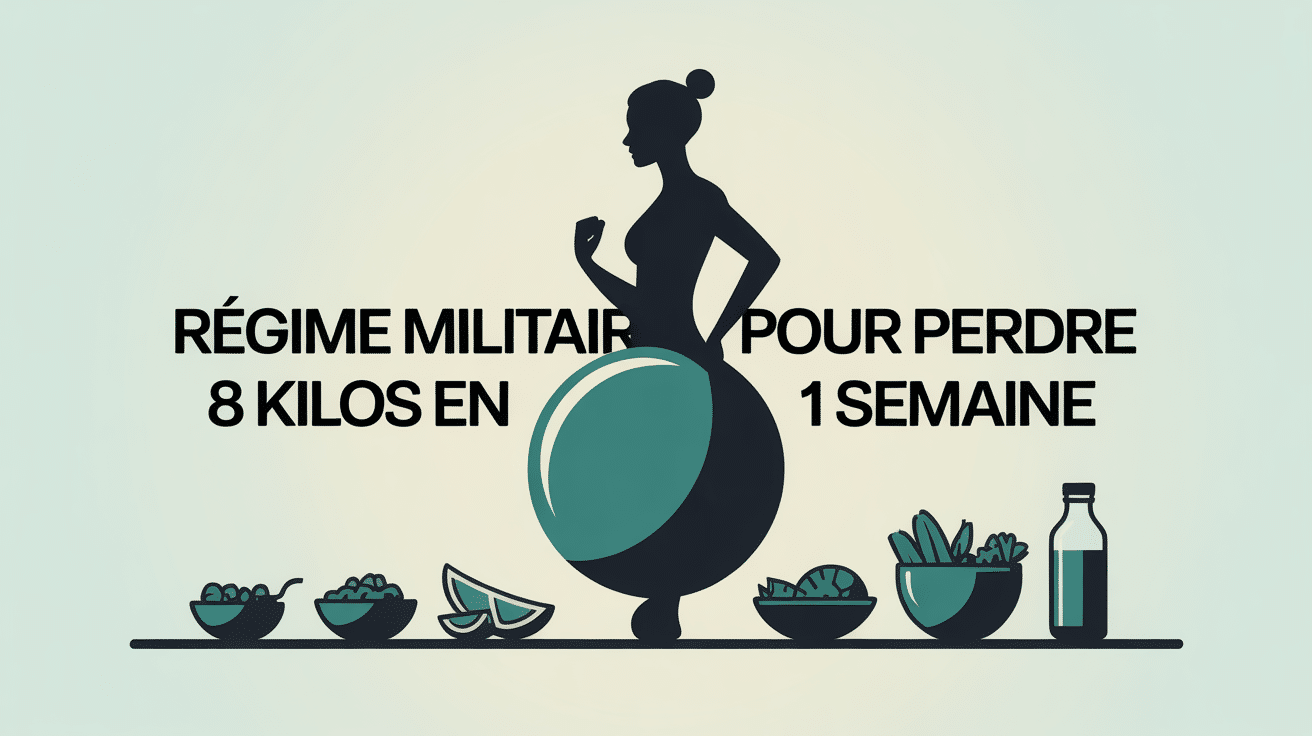 régime militaire perdre 8 kilos en 1 semaine sur balance aliments minimalistes