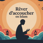 illustration spirituelle rever d'accoucher islam