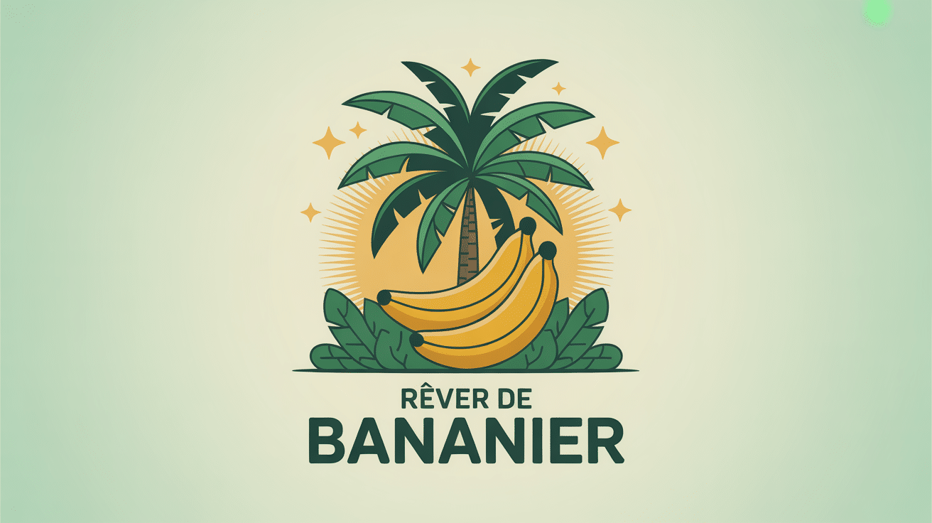 Illustration onirique rever de bananier fertilité