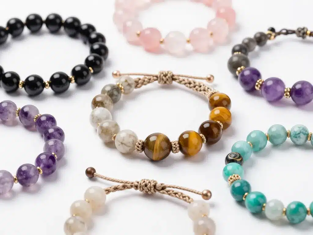 shamballa signification bracelet pierres naturelles