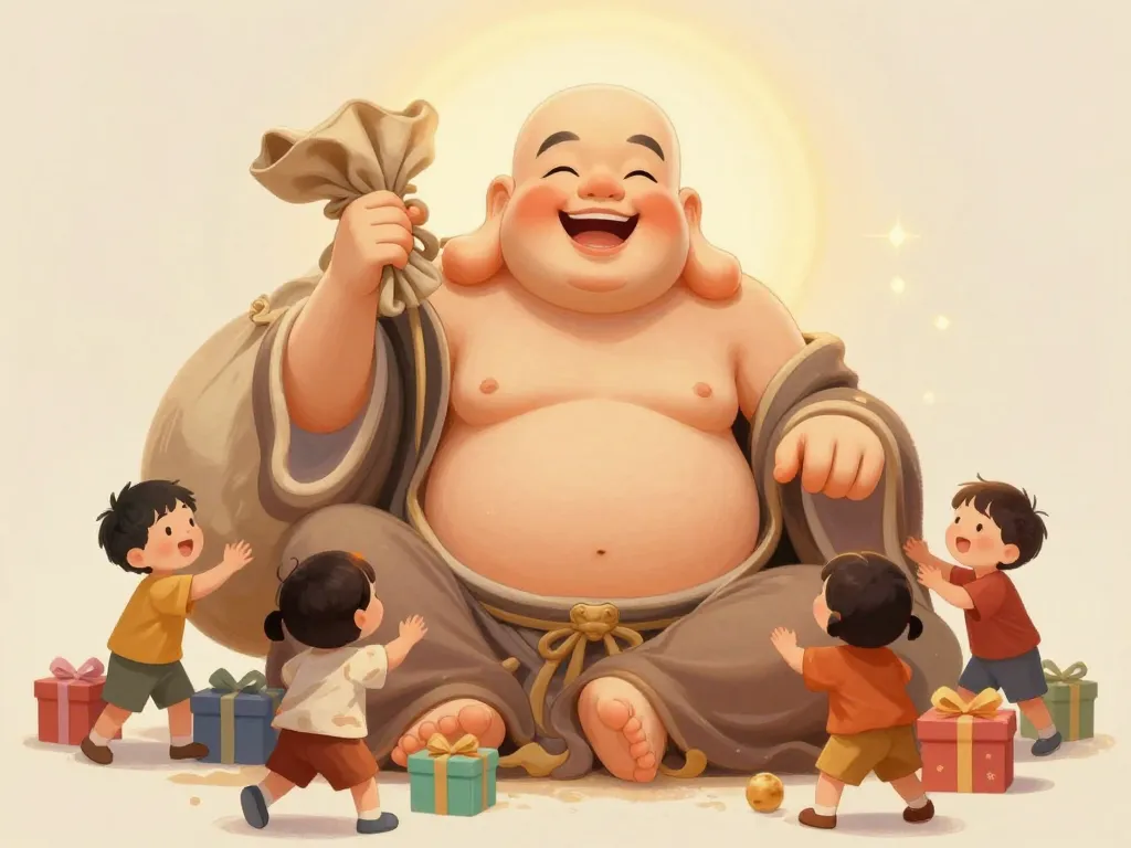 signification du bouddha rieur présence spirituelle