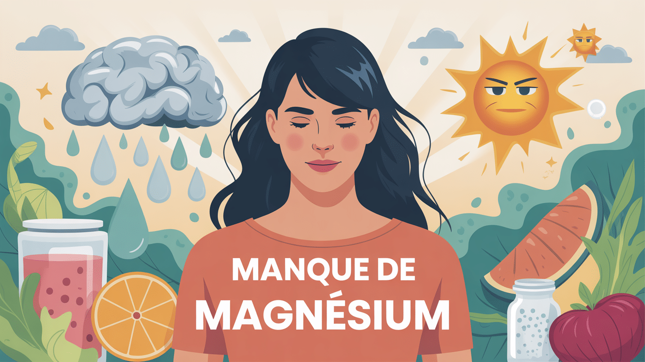 illustration témoignage manque de magnésium et santé