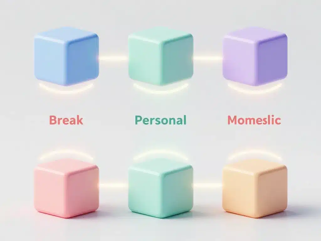 diagramme organisation temps zen et organisée