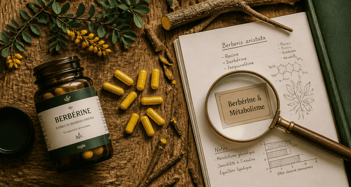 berberine perte de poids gélules racines