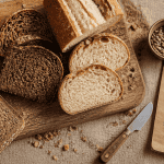 calories dans le pain complet pain blanc et intégral