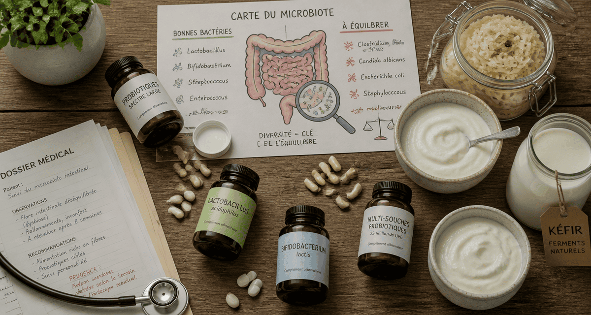 Est-il dangereux de prendre des probiotiques flacons et aliments