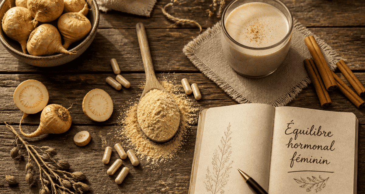 maca bienfaits femme poudre gélules racines