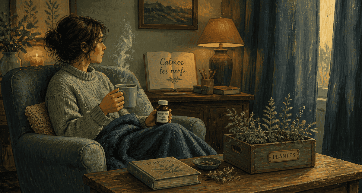 medicament pour calmer les nerfs tasse plantes salon
