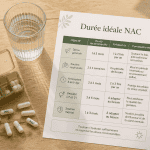 nac cure de combien de temps pilules duree tableau
