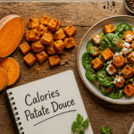 patate douce calories plat sain salade