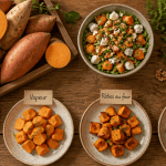 Patates douces index glycemique différentes cuissons