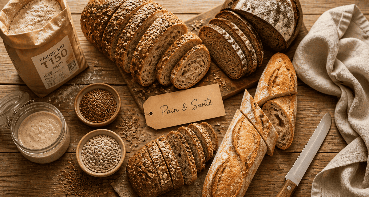 quel est le meilleur pain pour la sante farines levain