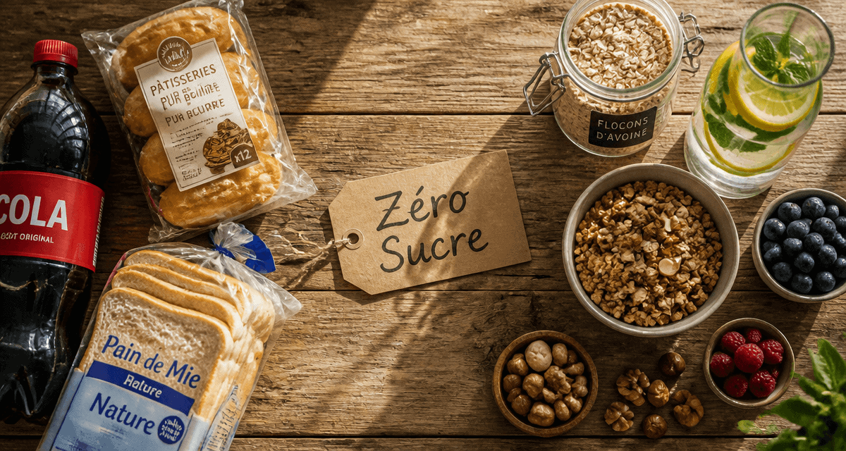 supprimer le sucre de son alimentation, aliments à éviter et alternatives