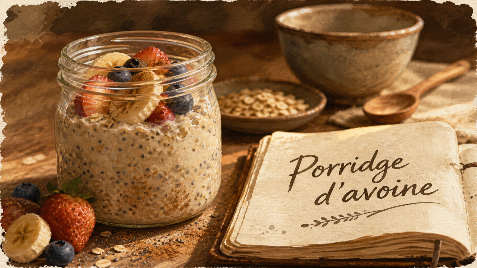 Bienfaits de l avoine : porridge d’avoine