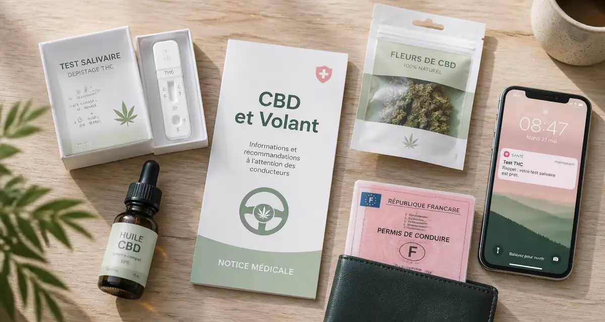 cbd test salivaire permis français