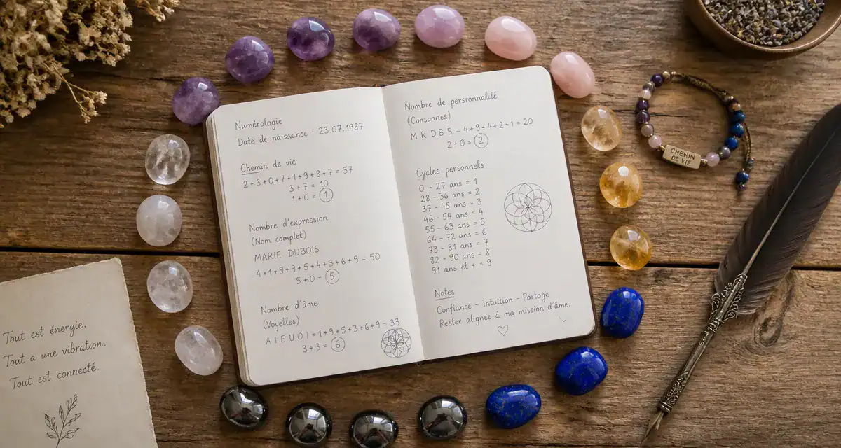 Pierre de vie calcul numérologie pierres