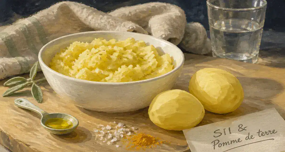 Pomme de terre et intestin irritable : préparation à la cuisson douce