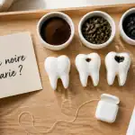 tache noir sur les dents comment enlever brosses et remèdes