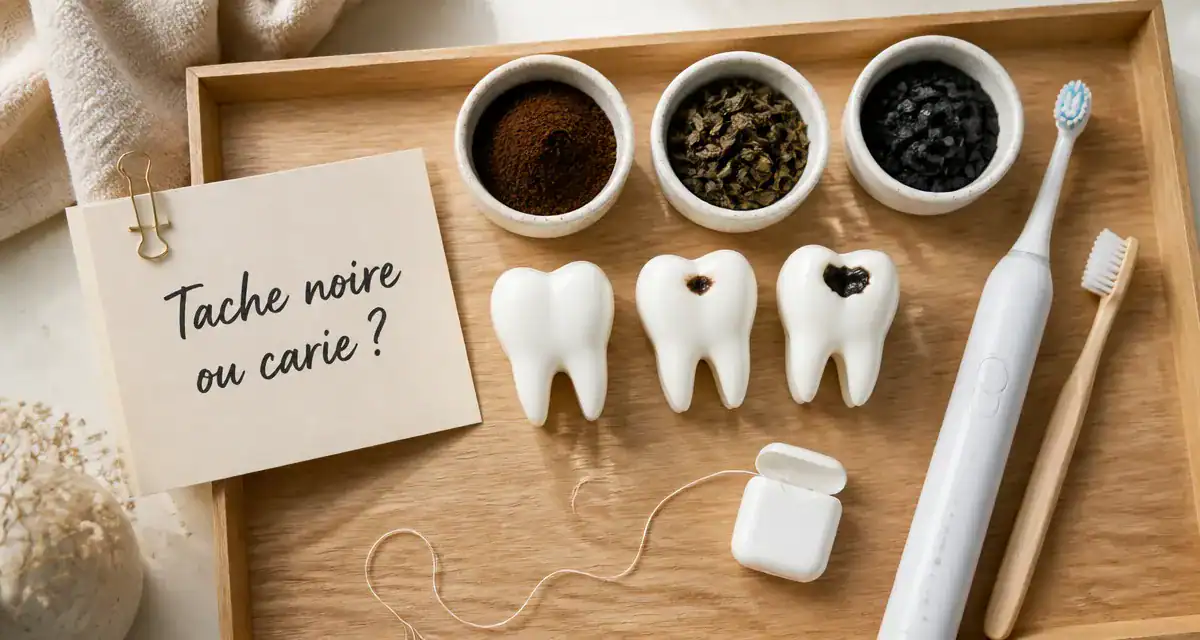 tache noir sur les dents comment enlever brosses et remèdes