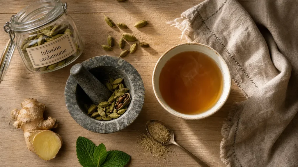 Cardamome : digestion, haleine et dosages à ne pas dépasser