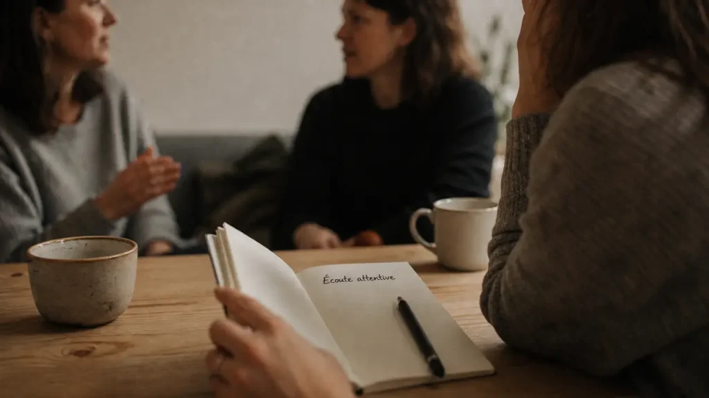 Écoute attentive : définition, méthodes et distinction avec l’écoute active